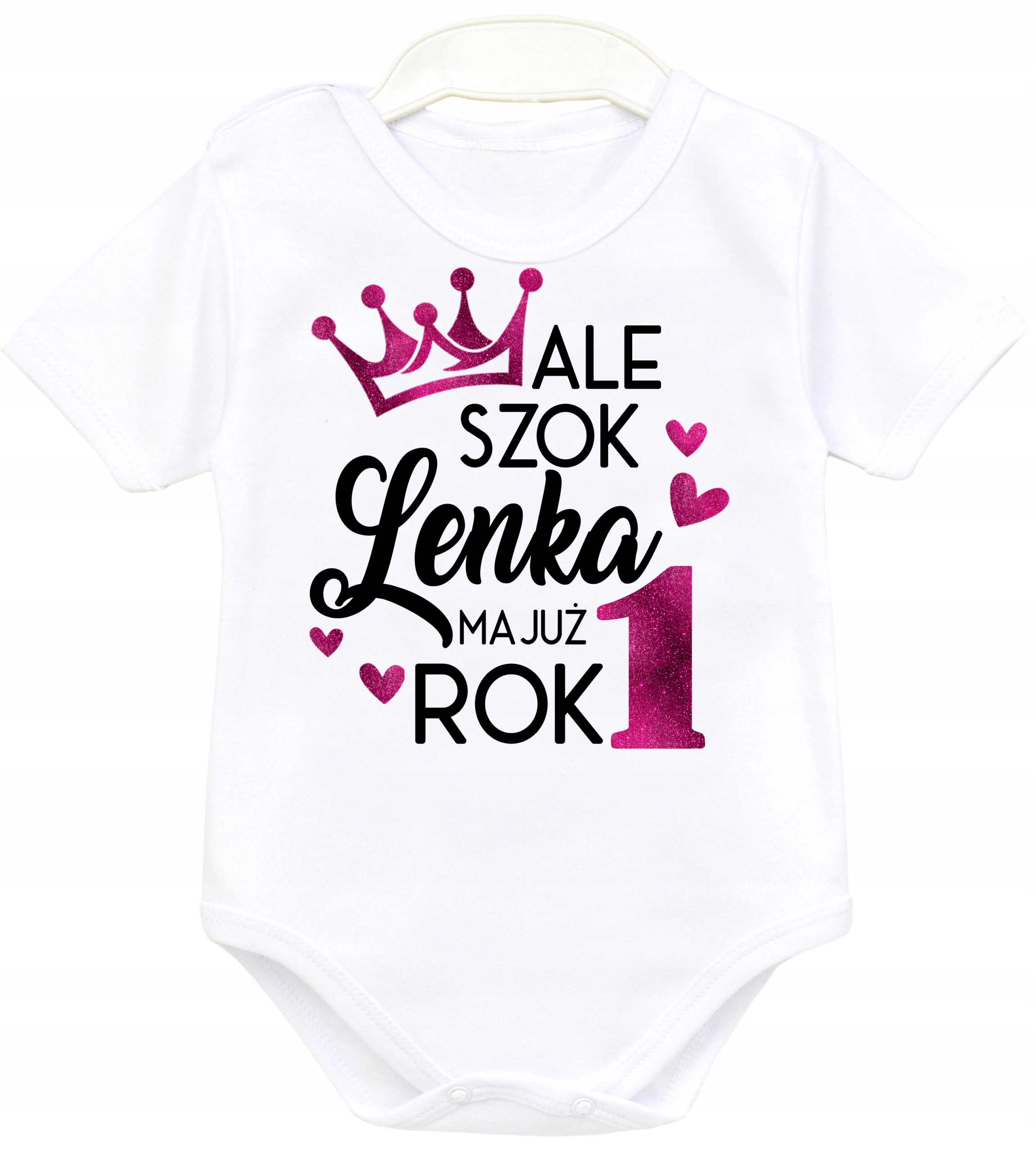 

Body kr rękaw Urodziny Ale szok mam już rok r. 92