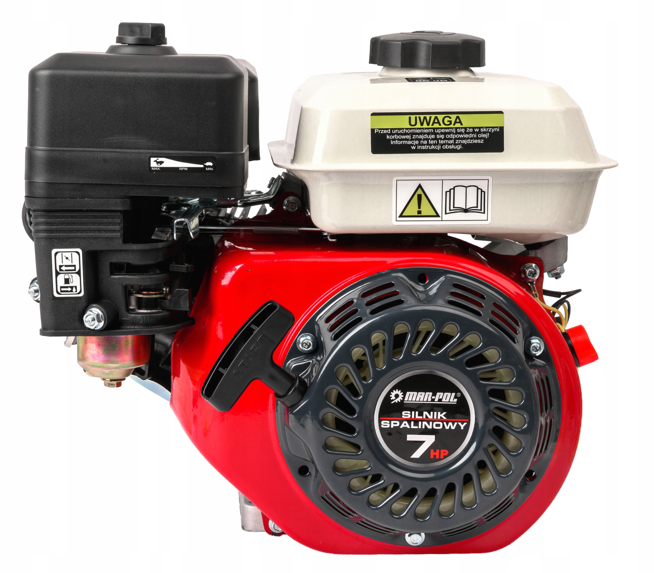 Silnik Spalinowy GX160 Ohv Do Zagęszczarki Agregatu Pompy Wałek 20mm 7 Km