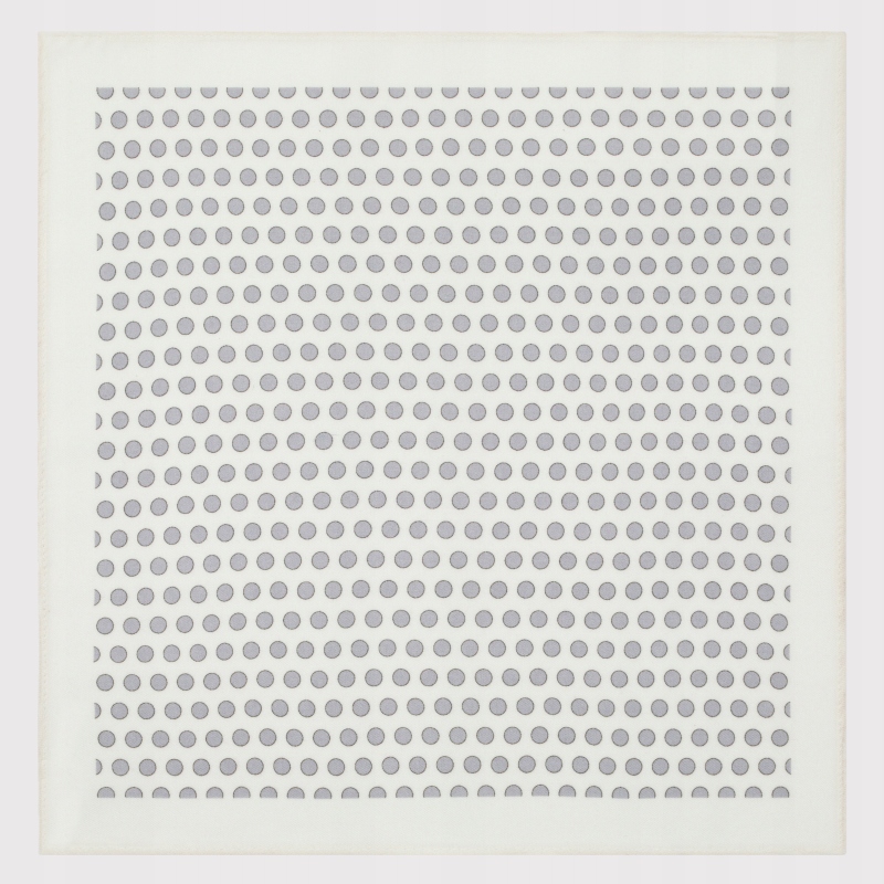 Béžový pánský kapesníček s motivem puntíků Pako Lorente One Size