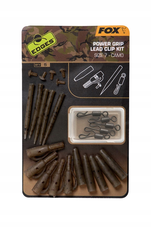 

Zestaw Bezpieczny Klips Camo Power Grip Fox Roz7