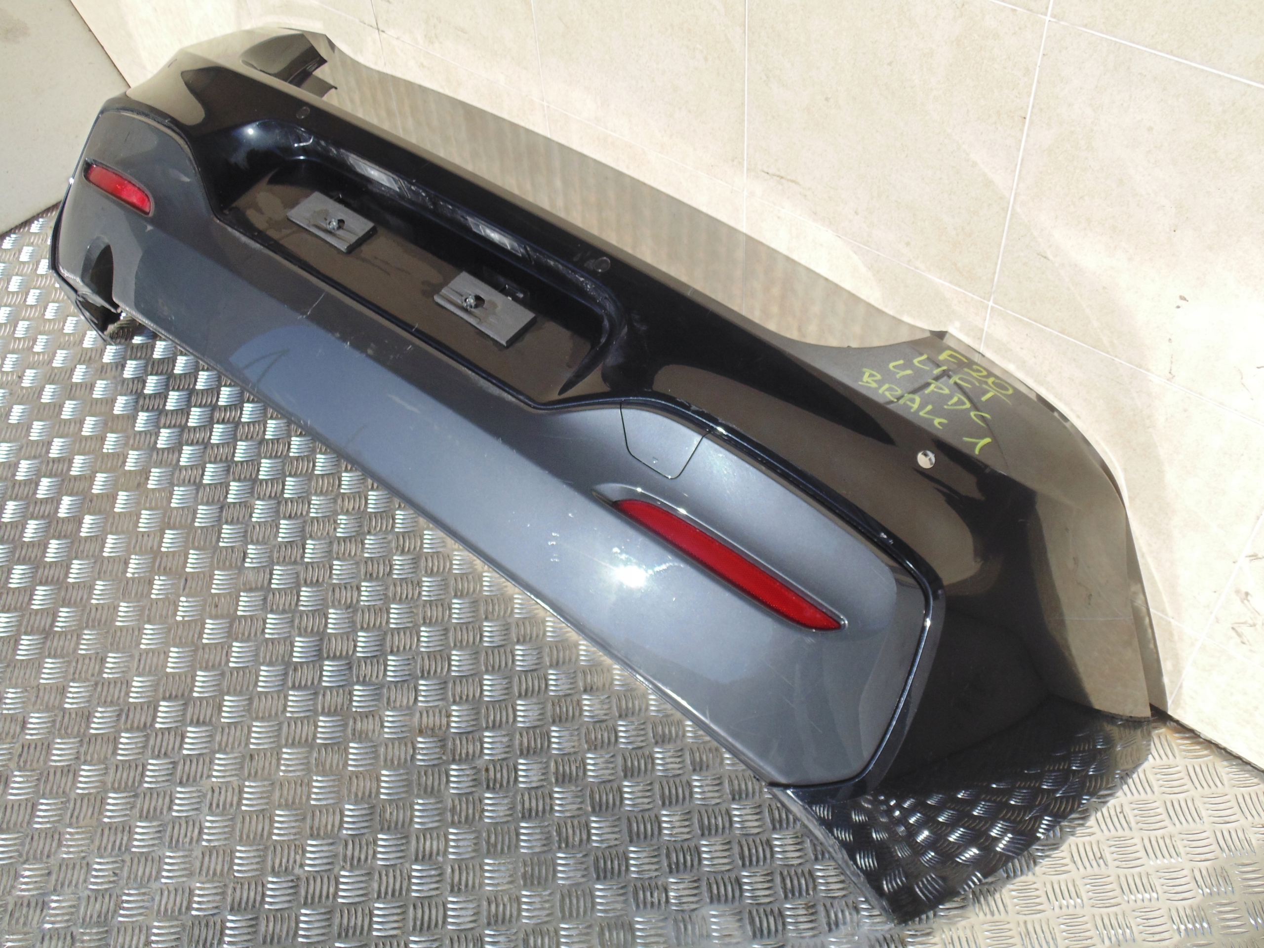 bumper rear complete BMW F20 4PDC LIFT m-packet