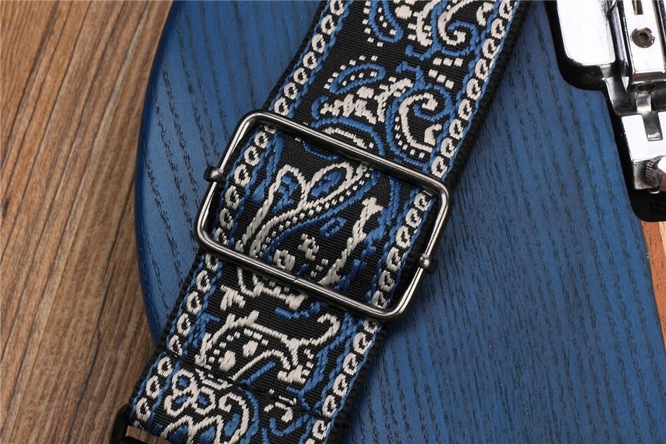 PAS PASEK DO GITARY JEREMI GS-08-2 + KOSTKI GITAROWE + STRAPLOCKI ZESTAW EAN (GTIN) 5904261409242