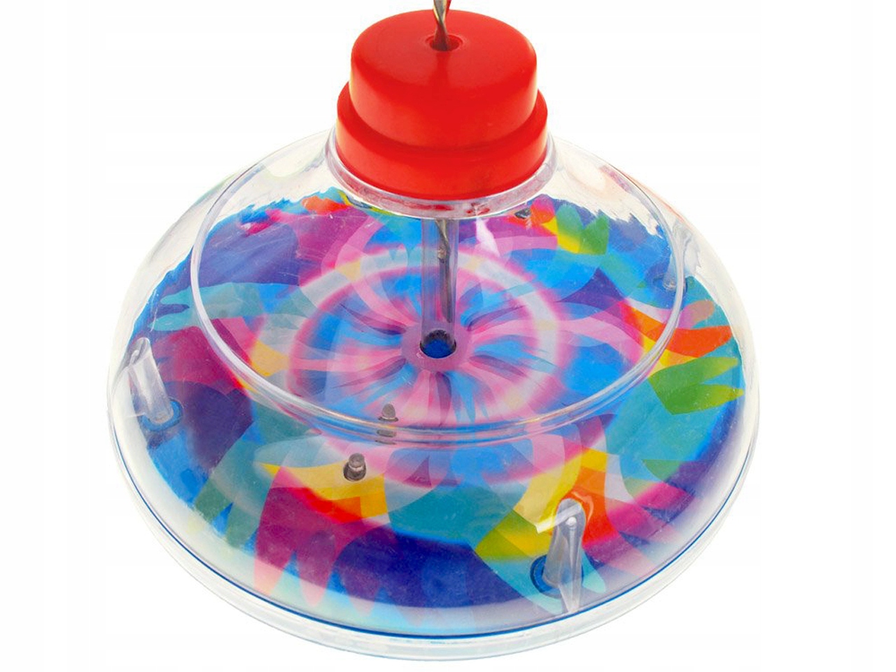 BĄCZEK ŚWIECĄCY w Ciemności KOLOROWY Bąk Światło Dźwięk MELODIA Wirujący Marka MalPlay