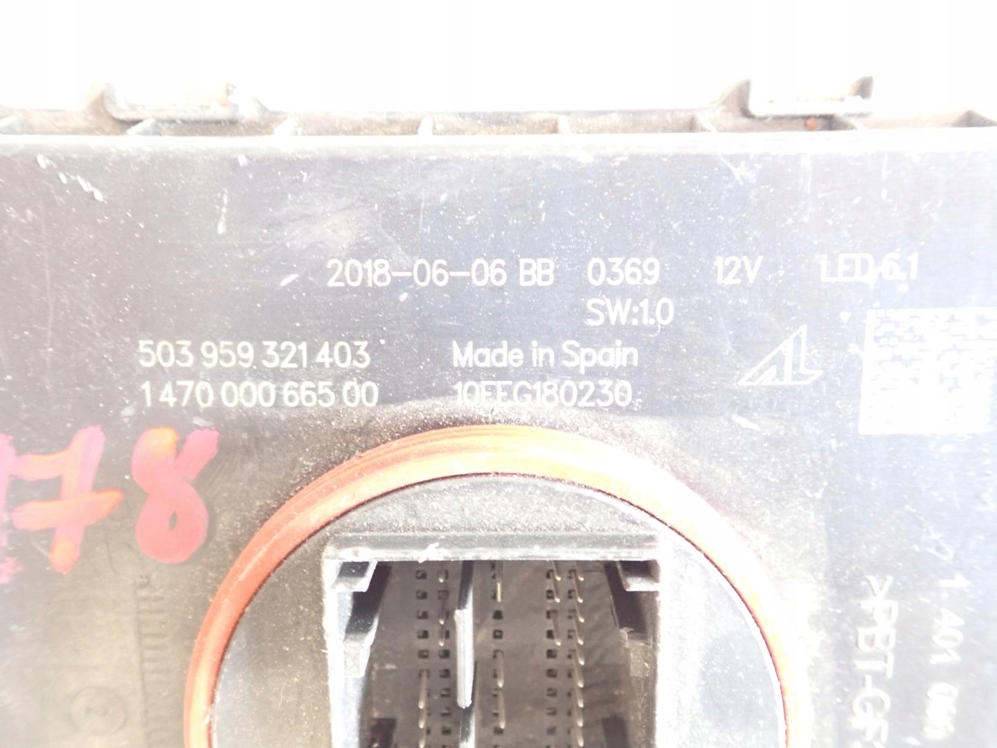 control unit module lights JEEP RENEGADE 503959321403