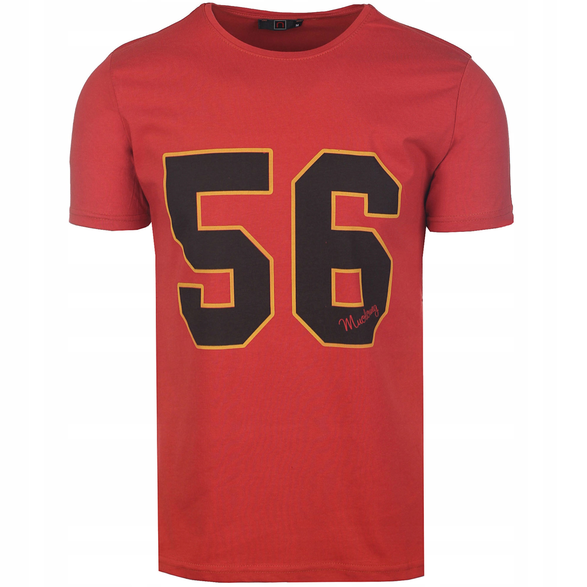 

T-shirt Męski Koszulka Na Lato Czerwona TS2014_XL