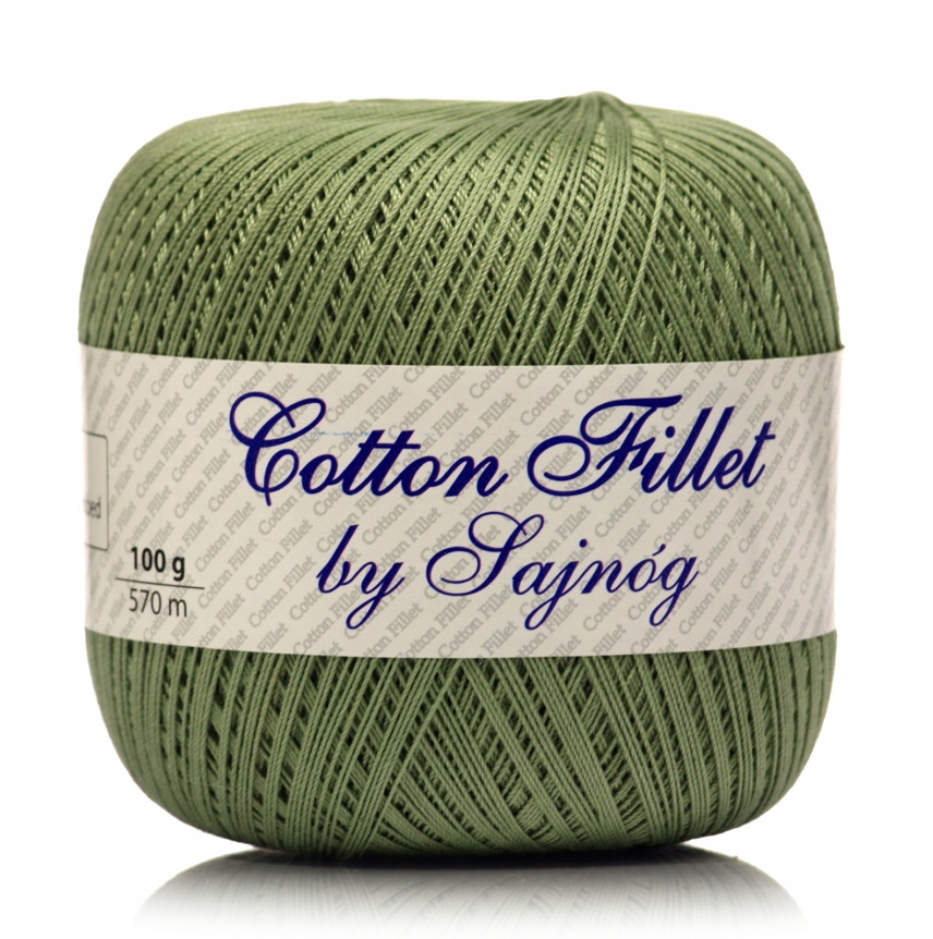 Kordonek Cotton Fillet Sajnóg Zieleń 71