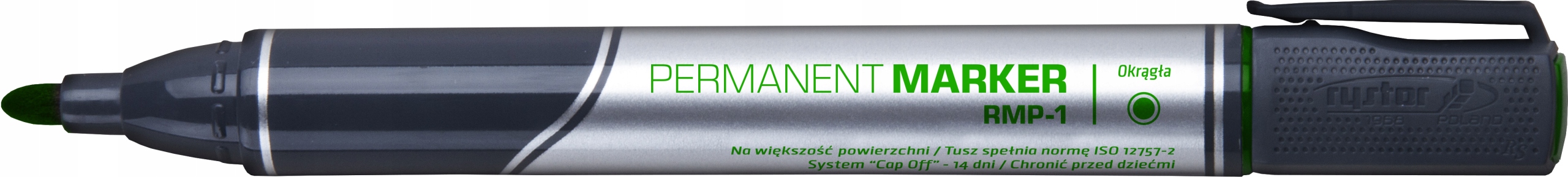 

Marker permanentny Rystor RMP-1 zielony okr.