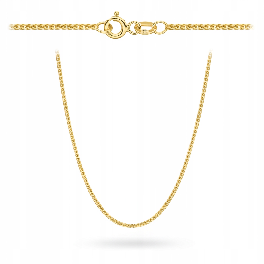 Řetízek zlatý 585 14k liščí ocas 45cm 5.35g módní unisexová vazba dárek