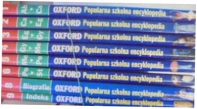 Oxford popularna szkolna encyklopedia t 1-6,8,9 -