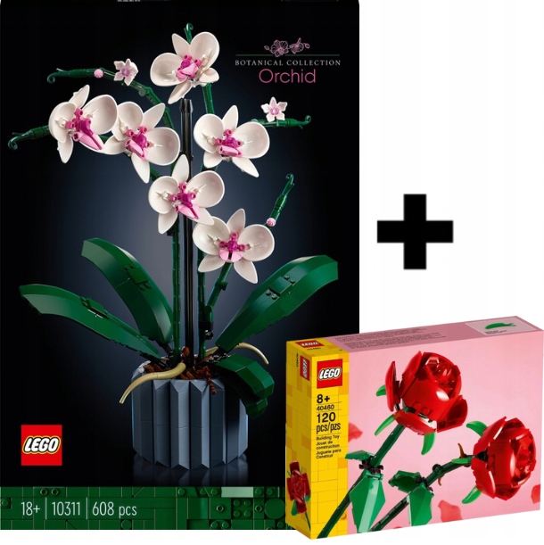 Lego Creator Expert Icons Orchidej 10311 Lego 40460 Dárková Sada