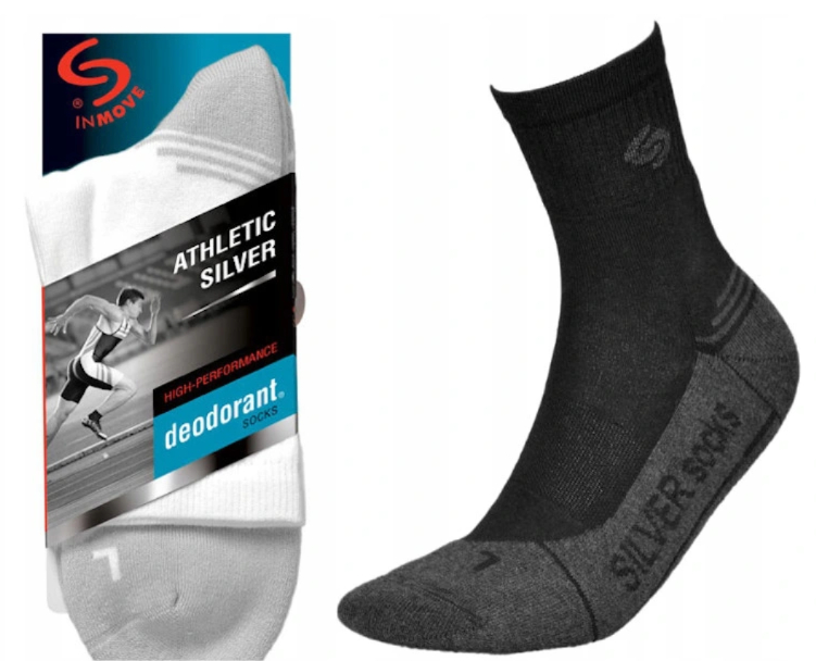 

Skarpetki biegowe InMove Athletic Oddychające 4446