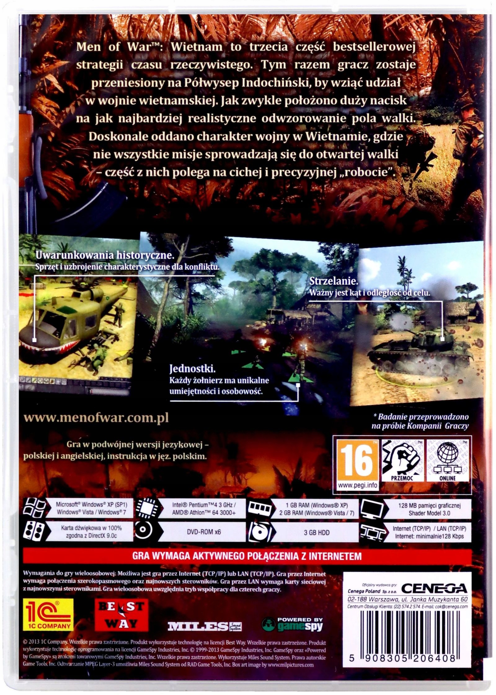 MEN OF WAR: VIETNAM (GRA PC) Rodzaj wydania Podstawa