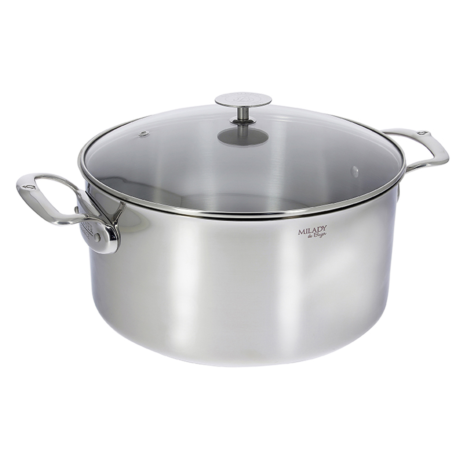 Milady Hrnec se skleněným víkem, průměr 28 cm De Buyer
