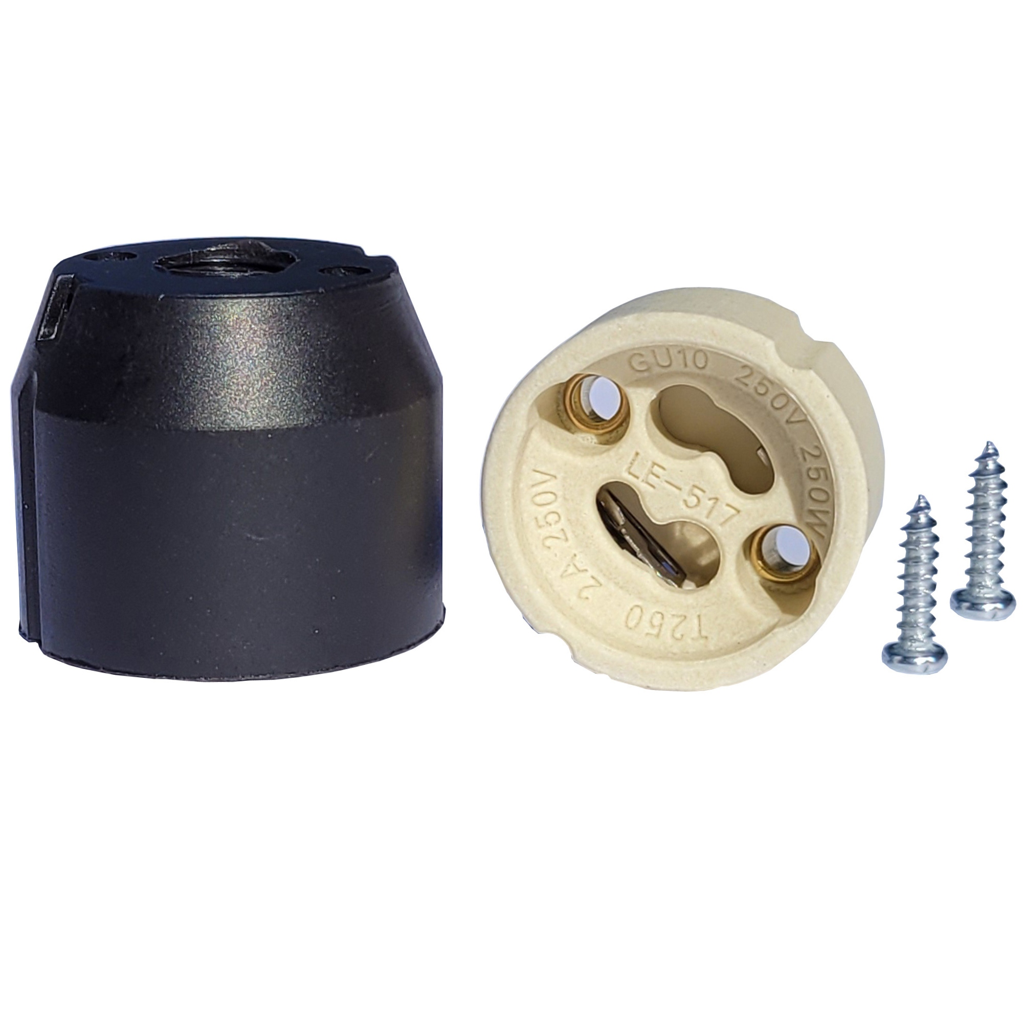 100 X Keramická Objímka GU10 S Kupolou, Pripojovací Konektor Pre Žiarovku