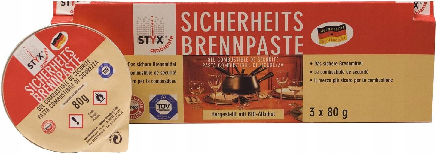 Pasta do fondue 3x80 g STYX Marka Styx