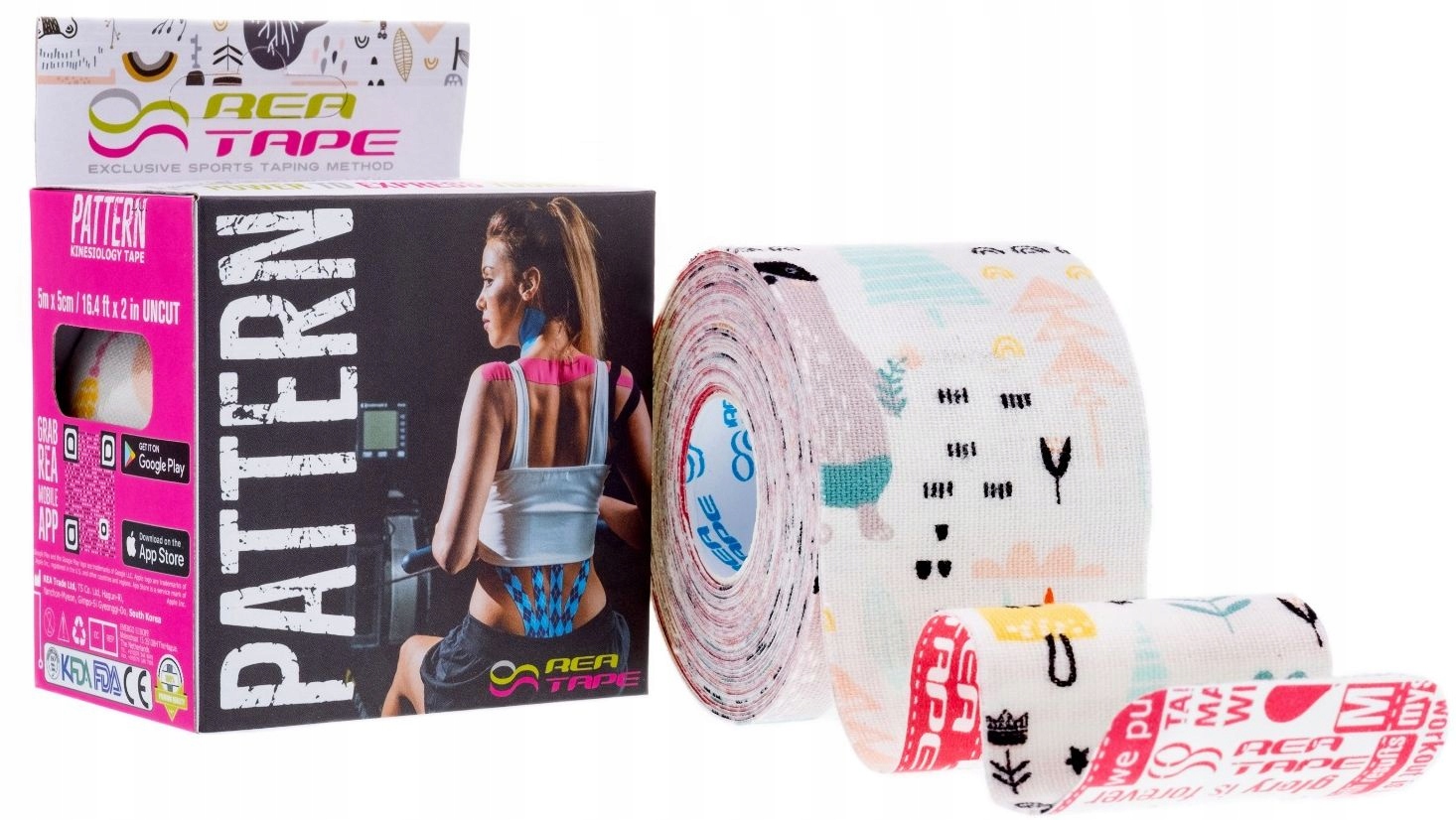 

Rea Tape kinesiology Plastry Tejpy pediatryczne