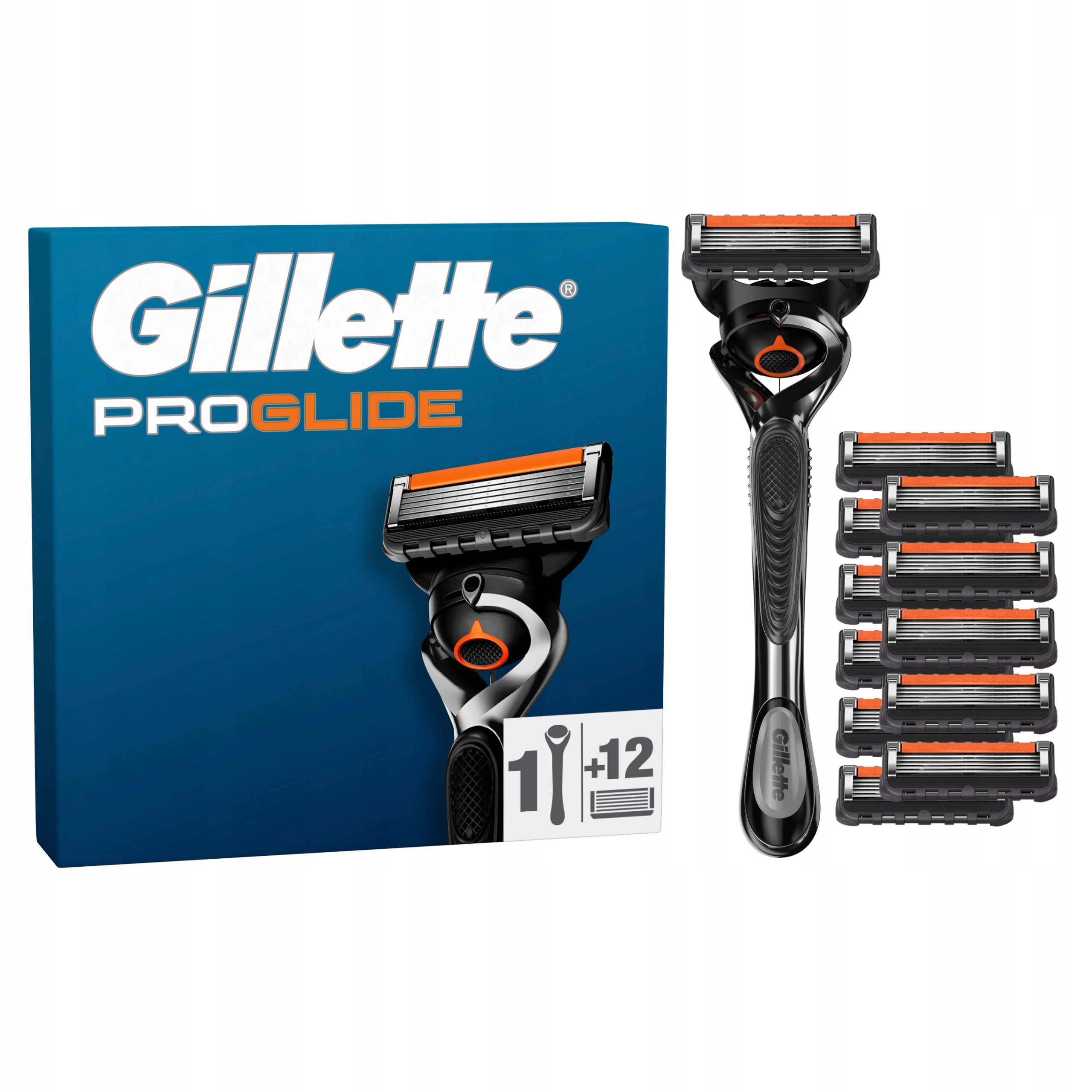 Gillette ProGlide Maszynka do golenia, 5 ostrzy FlexBall Wkłady wymienne