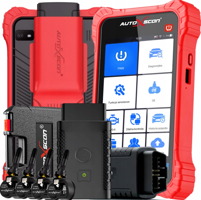 Diagnostický Nástroj Autoxscan RS950 Prots Poľský programátor Tpms