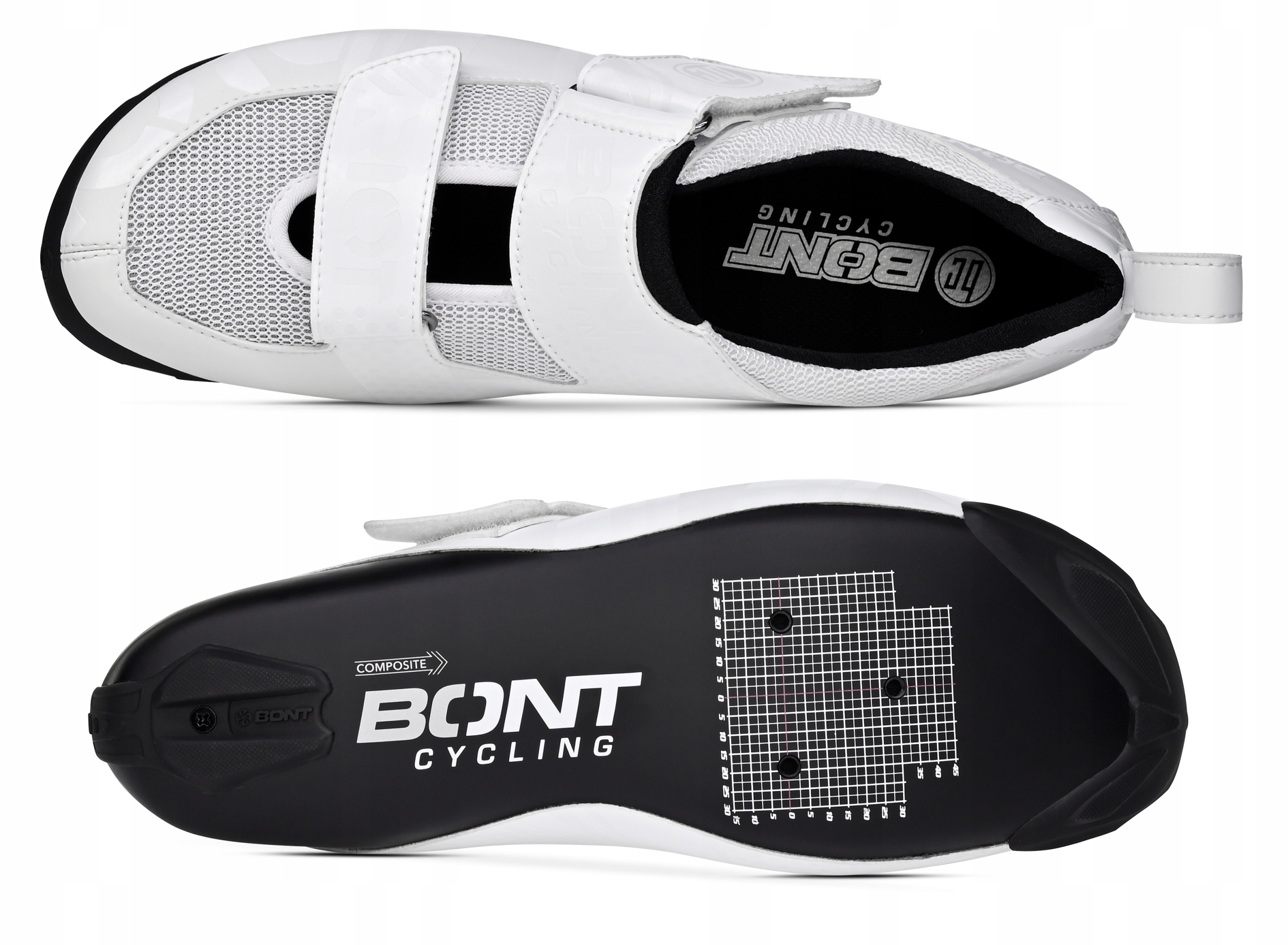 BUTY BONT CYCLING TR+ TRIATHLON TRI BIAŁE r 46,5 Kod producenta Riot TR+