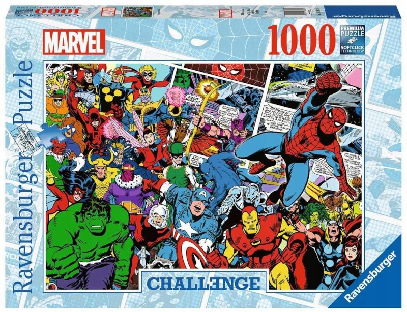 

Ravensburger Puzzle 1000 Marvel Superbohaterowie