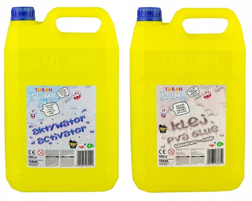 

Tuban Zestaw Klej 5l Aktywator 5l Slime Gluty