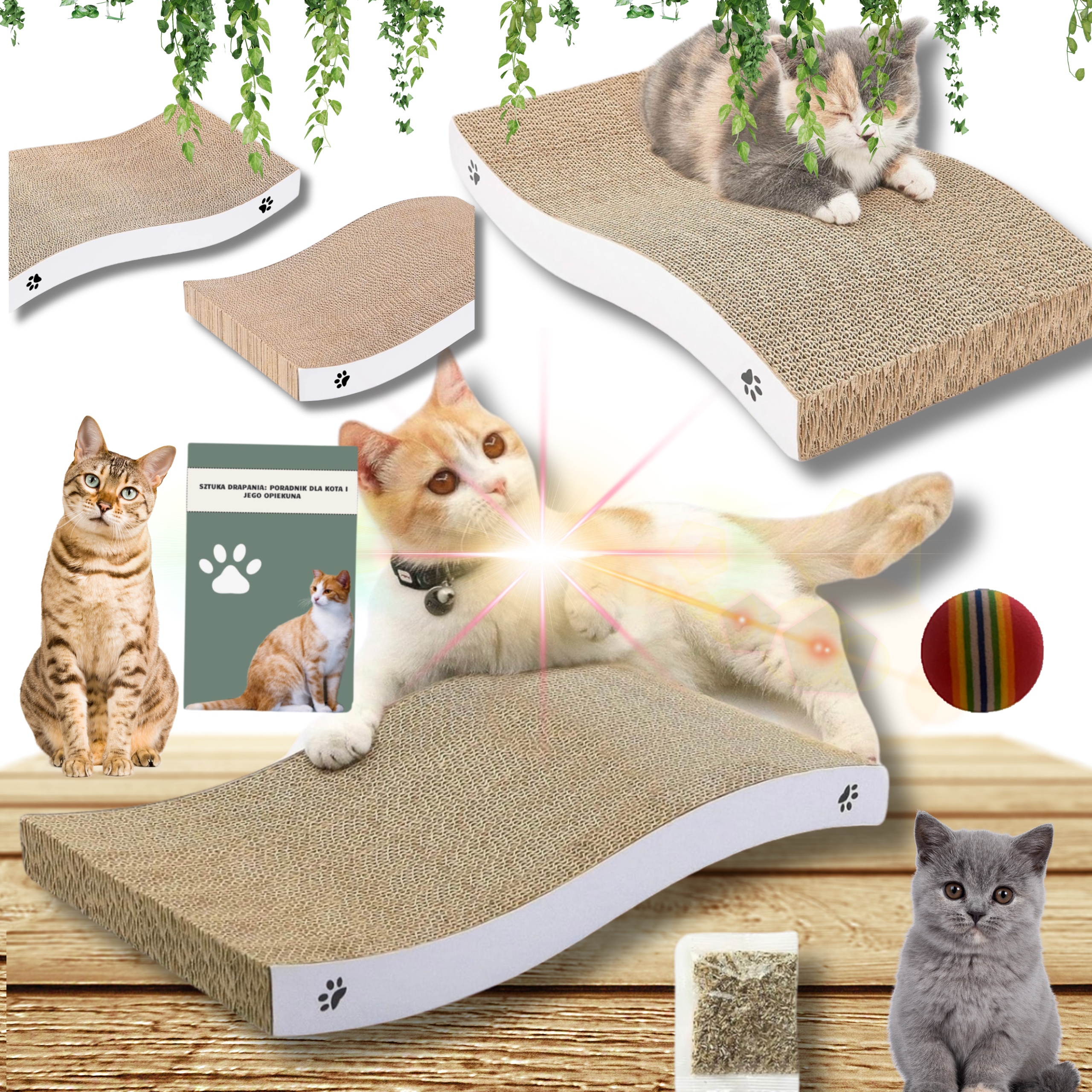 Levně Nízký škrabák, pelíšek, škrabací podložky Mb Podložka do 60 cm