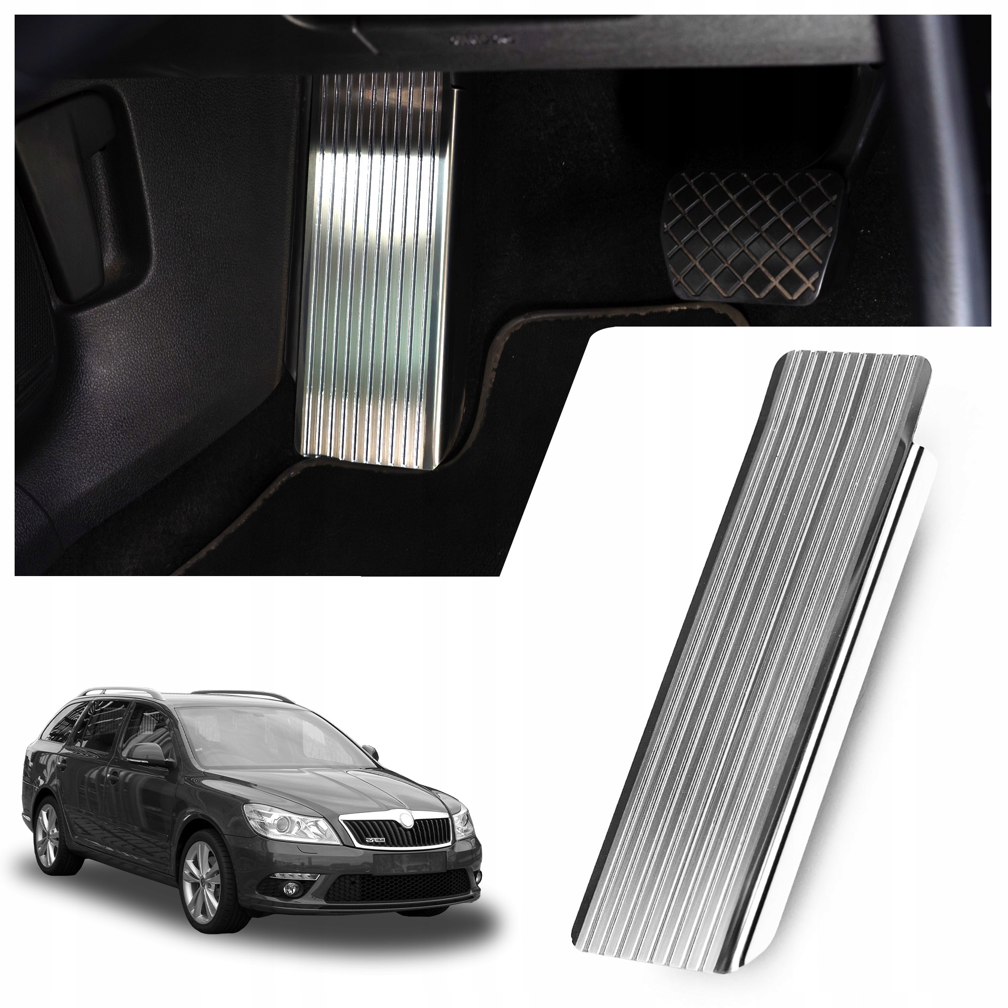Podstupnice automobilová podnožka pro Škoda Octavia II 1Z 2005-2013 Kombi