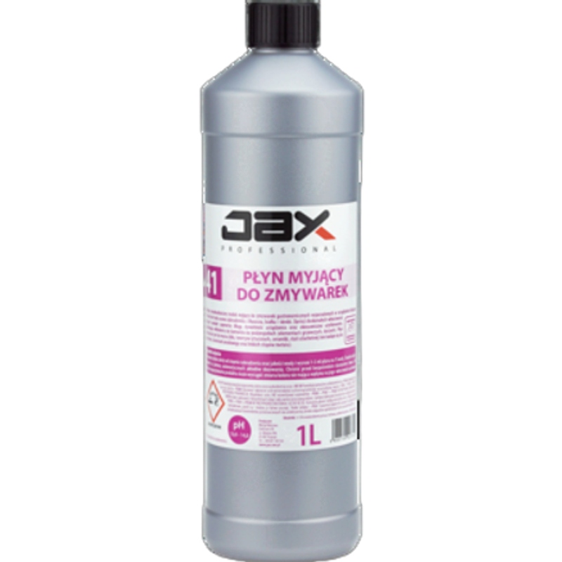 Profesjonalny Płyn myjący do zmywarek bez chloru Jax Professional "41" 1L.
