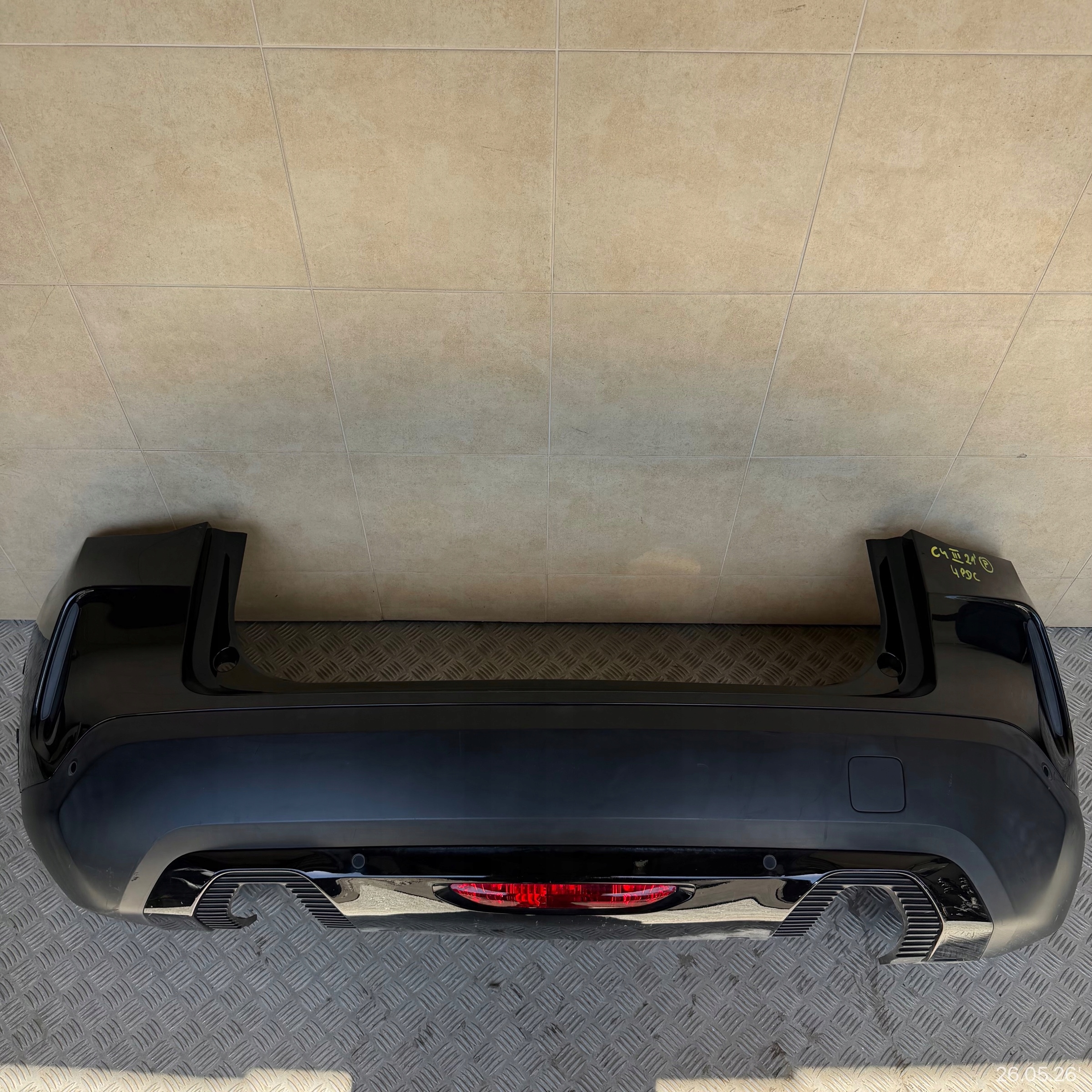 bumper rear complete CITROEN C4 III 2021 ROK 4 PDC
