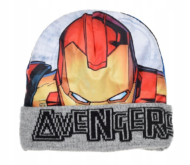 

Szara czapka chłopięca Marvel Avengers 54