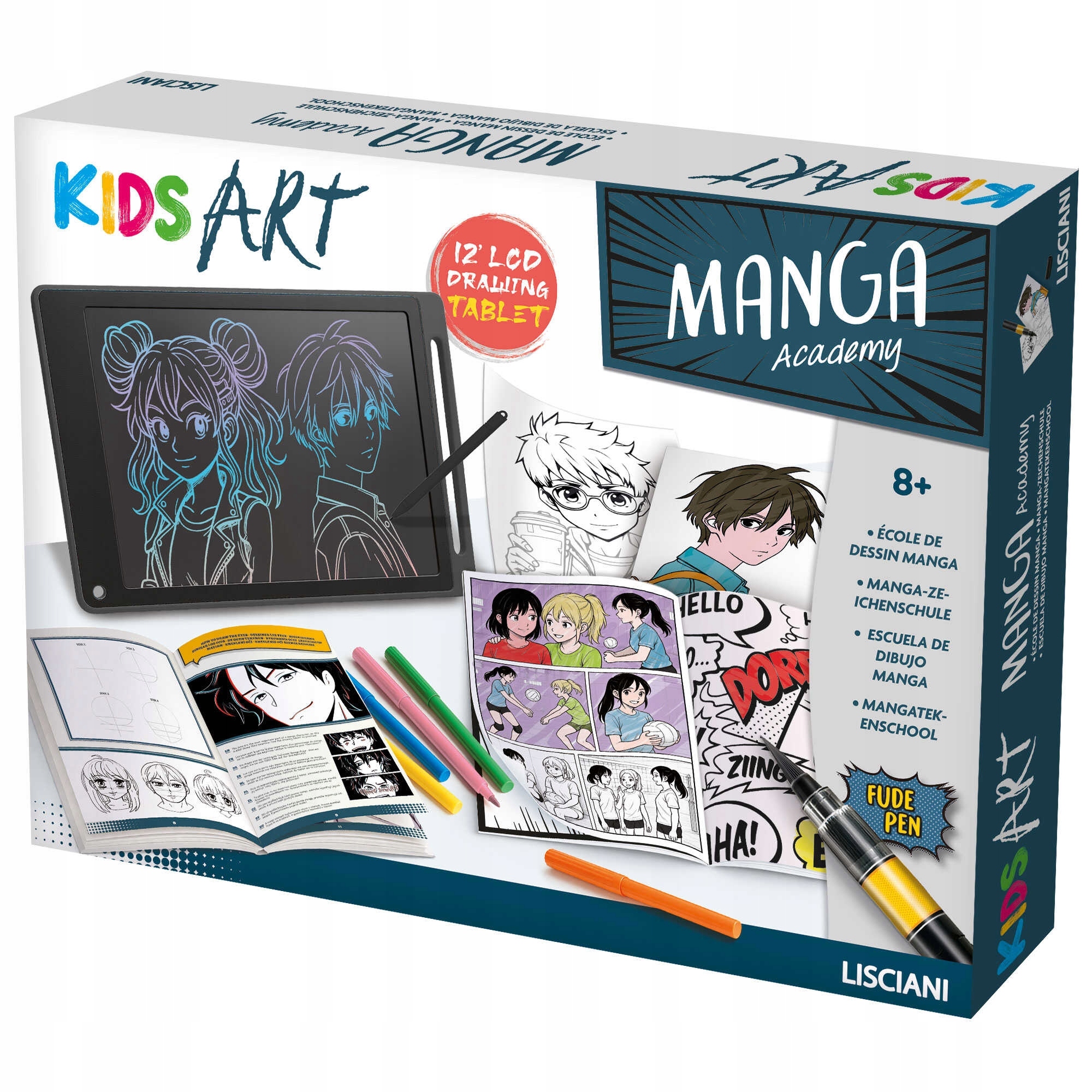 Tablet do rysowania Lisciani Kids Art Laboratorium Mangi 304-EX117352