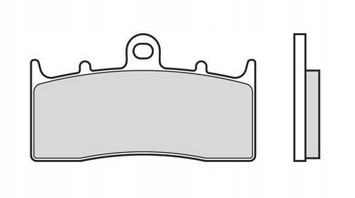 KLOCKI HAM BREMBO PRZÓD BMW R 1150 R 01-03 Producent Brembo