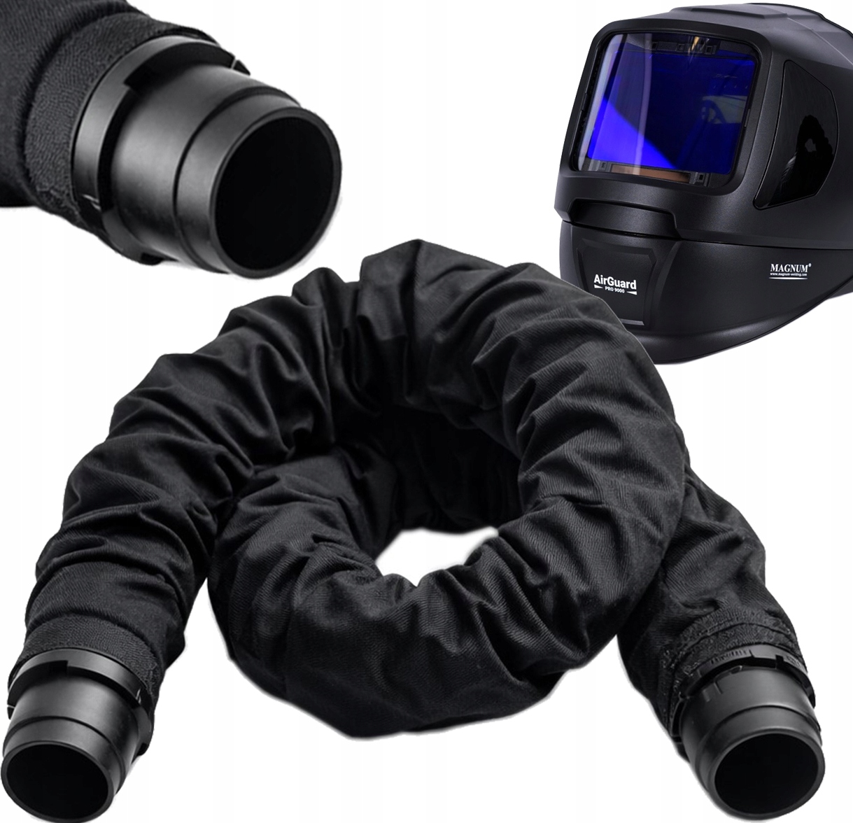 Hadice S Krytem Pro Přilbu S Automatickým Přívodem Vzduchu Magnum Airguard Pro 9000