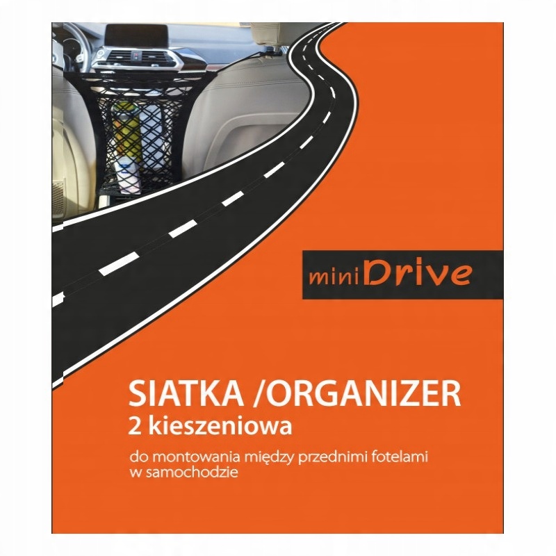 

Siatka/organizer 2 kieszeniowa MiniDrive