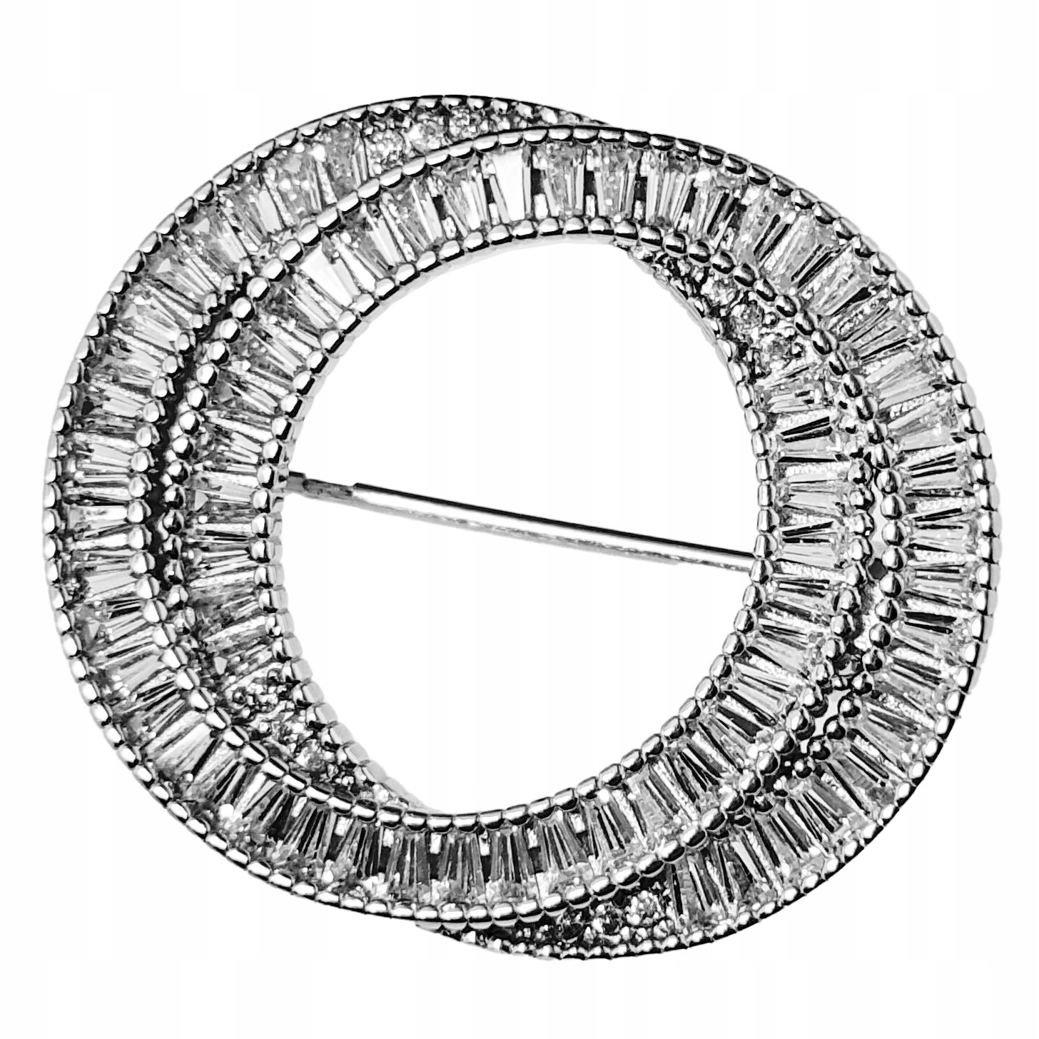 Brož Harf stříbro kolečko