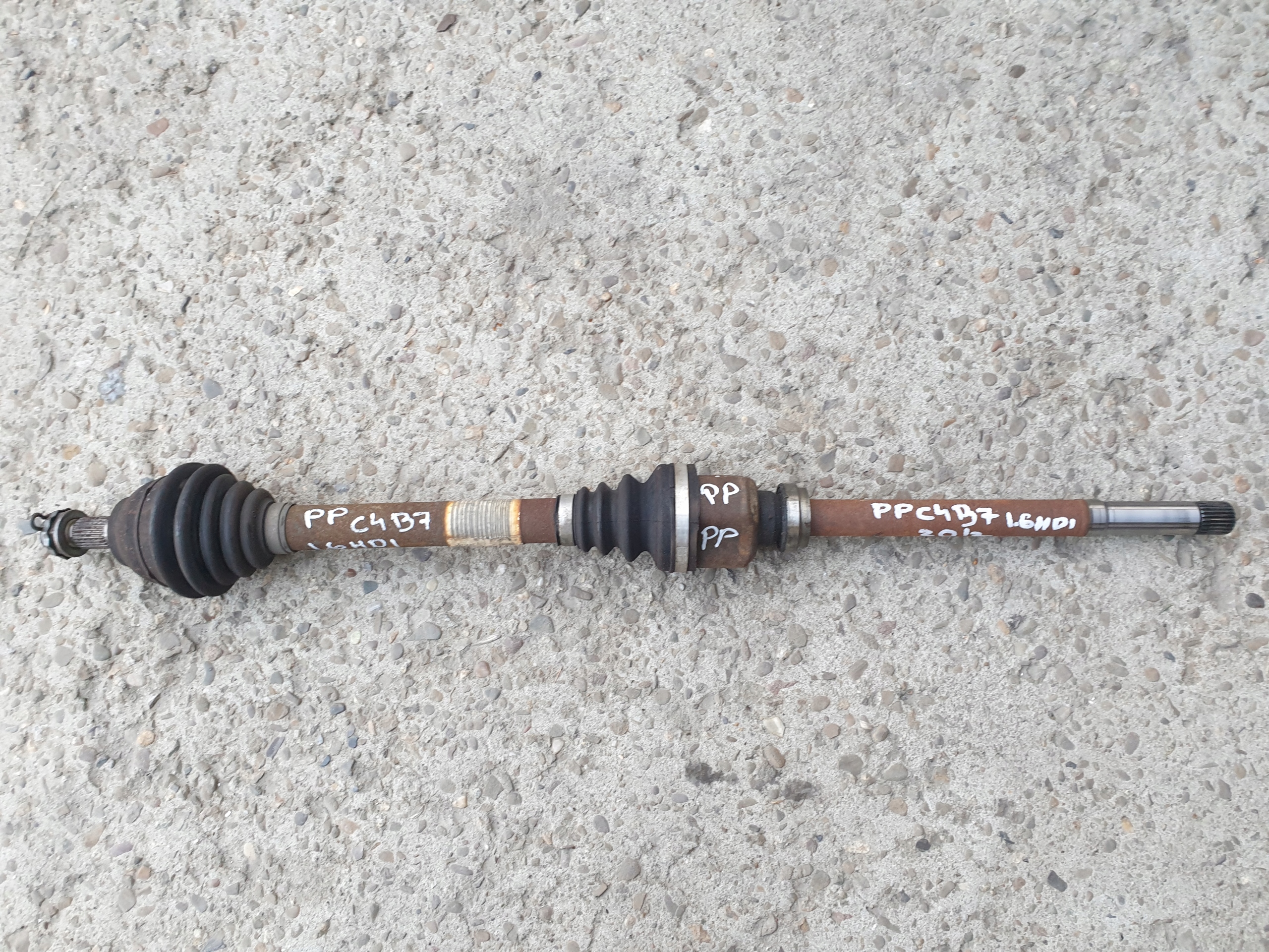 semi-axis PP CITROEN C4 B7 308 ds4 1.6 HDI 9661107280