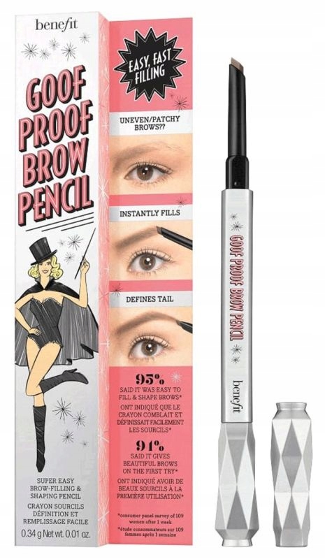 Benefit Goof Proof Brow Pencil Tužka Na Obočí N1