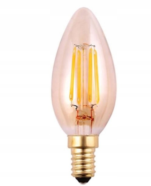 

Żarówka Led E27 4W Fsl 360lm Ciepła 2200K Filament