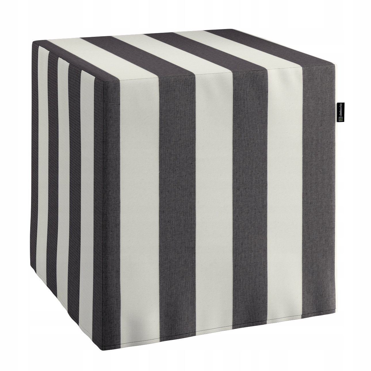 Dekoria Taburet kostka šedá