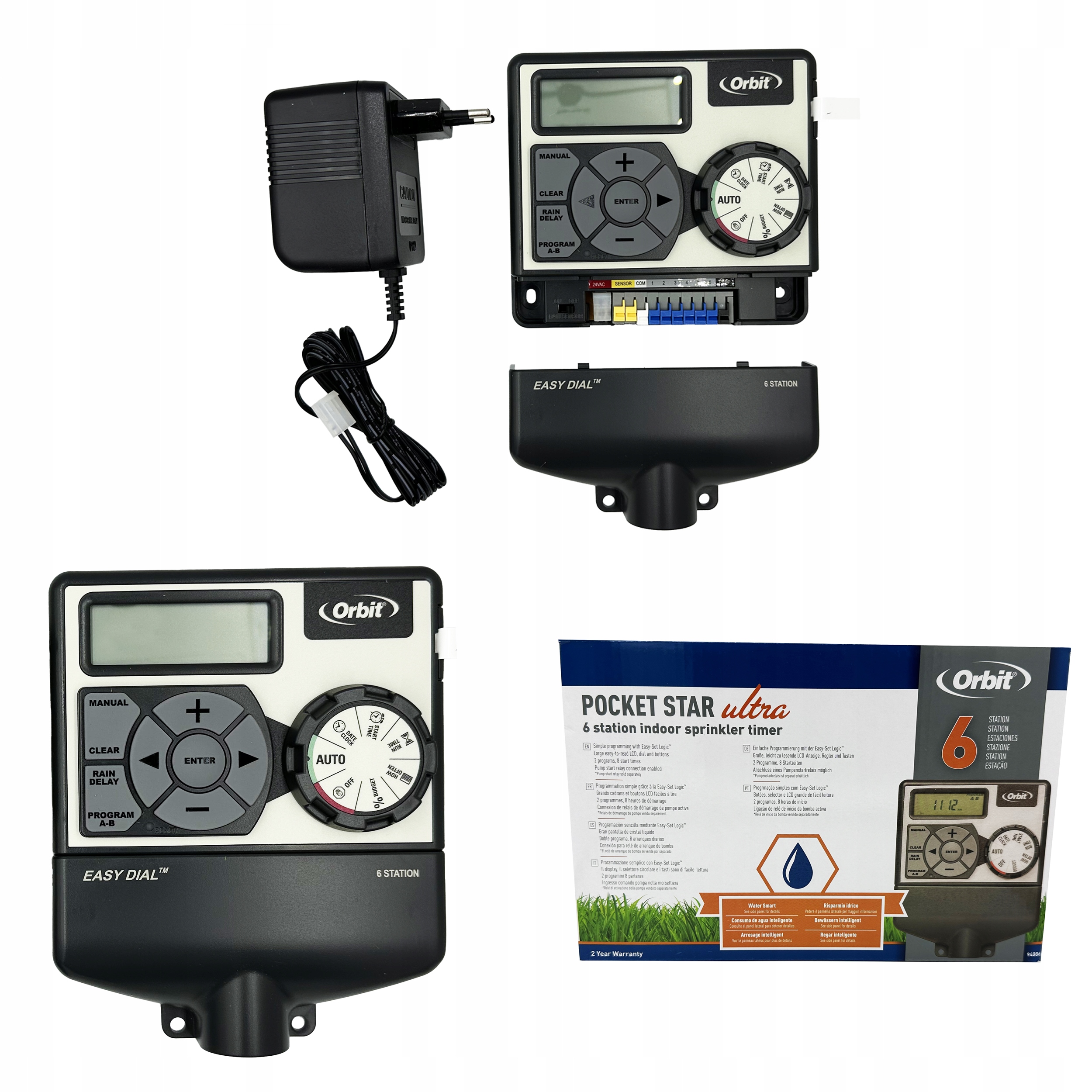 Sterownik Orbit Pocket Star Wewnętrzny 6 Sekcje