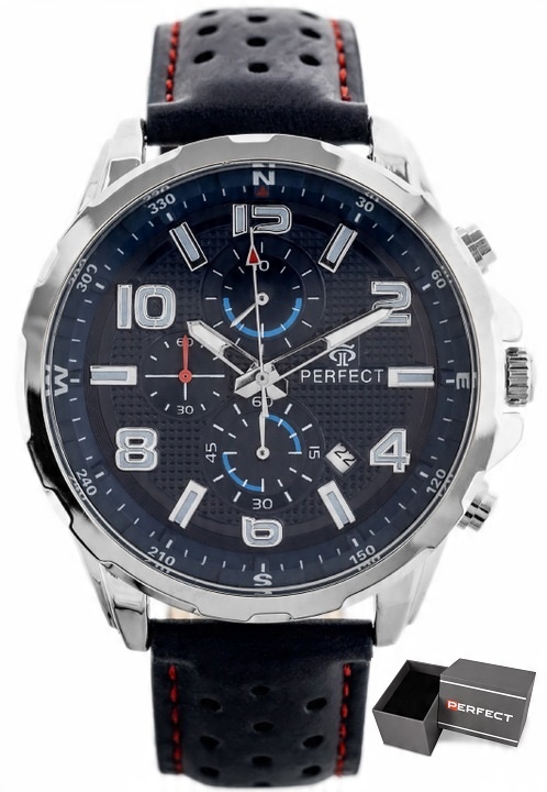 

Zegarek Męski Perfect Odin Chronograf Box Grawer