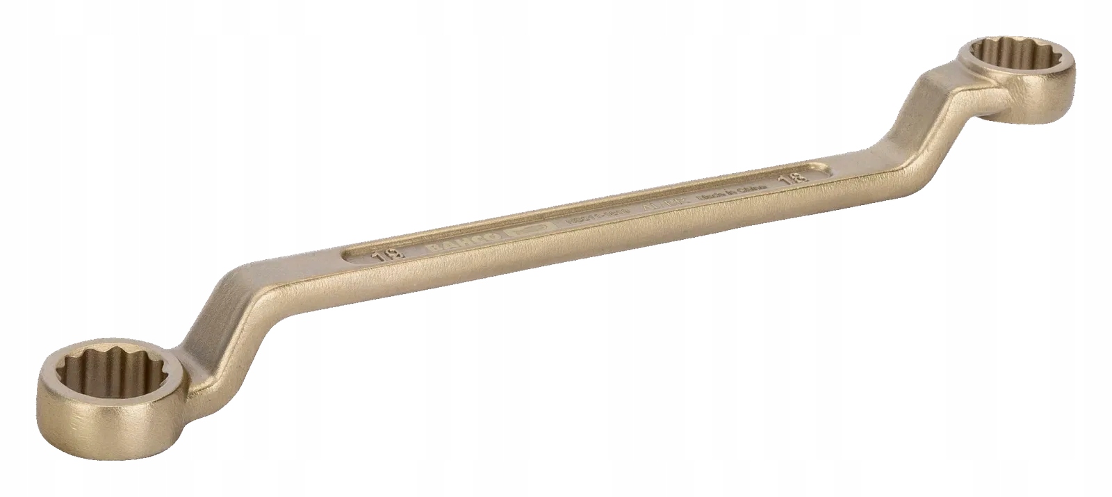 Klucz pierścieniowy dwustronny 16x17 mm, nieiskrzący AL-BR BAHCO