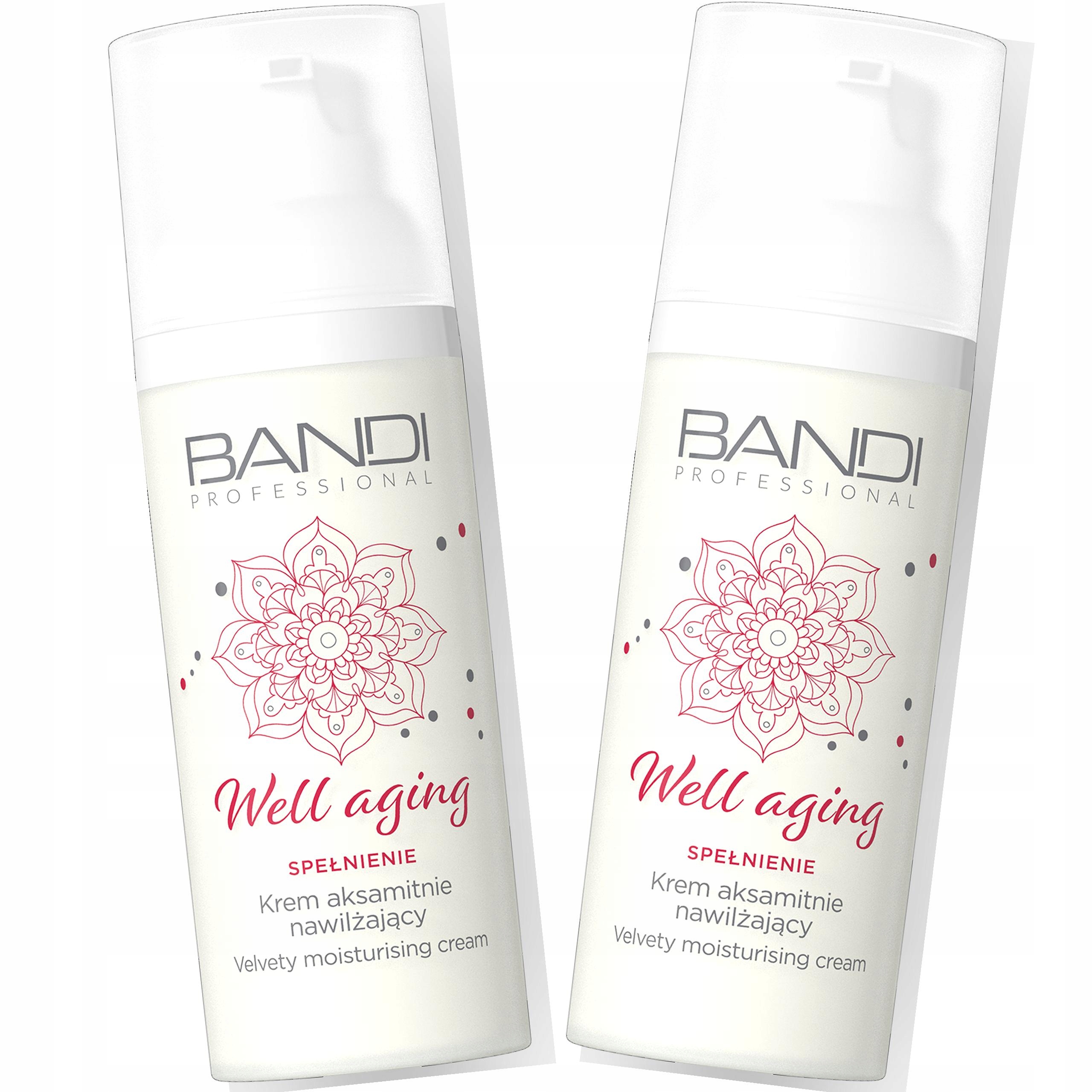 Zestaw 2x Bandi Krem z Kolagenem do twarzy Skwalan, Nawilżenie