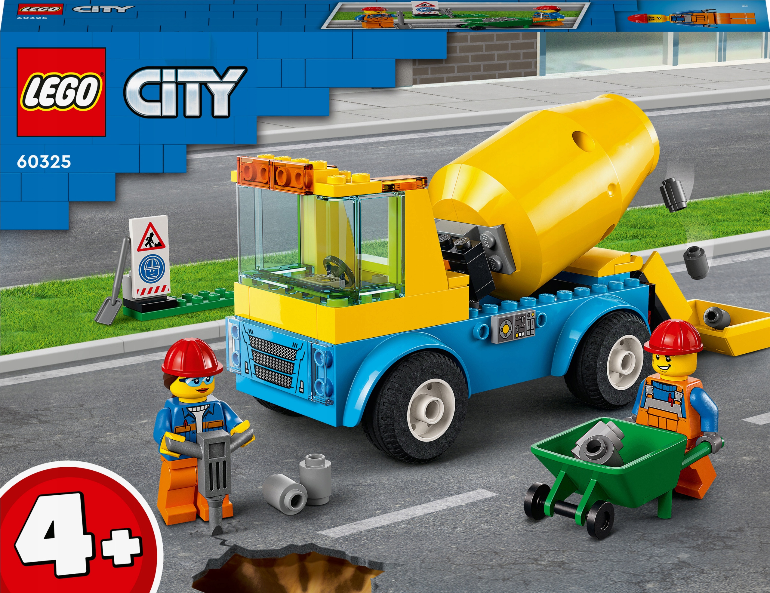 

Lego City Ciężarówka z betoniarką 60325