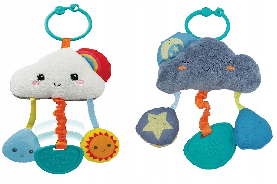 

Smily Play Zawieszka chmurka gryzak grzechotka 2w1