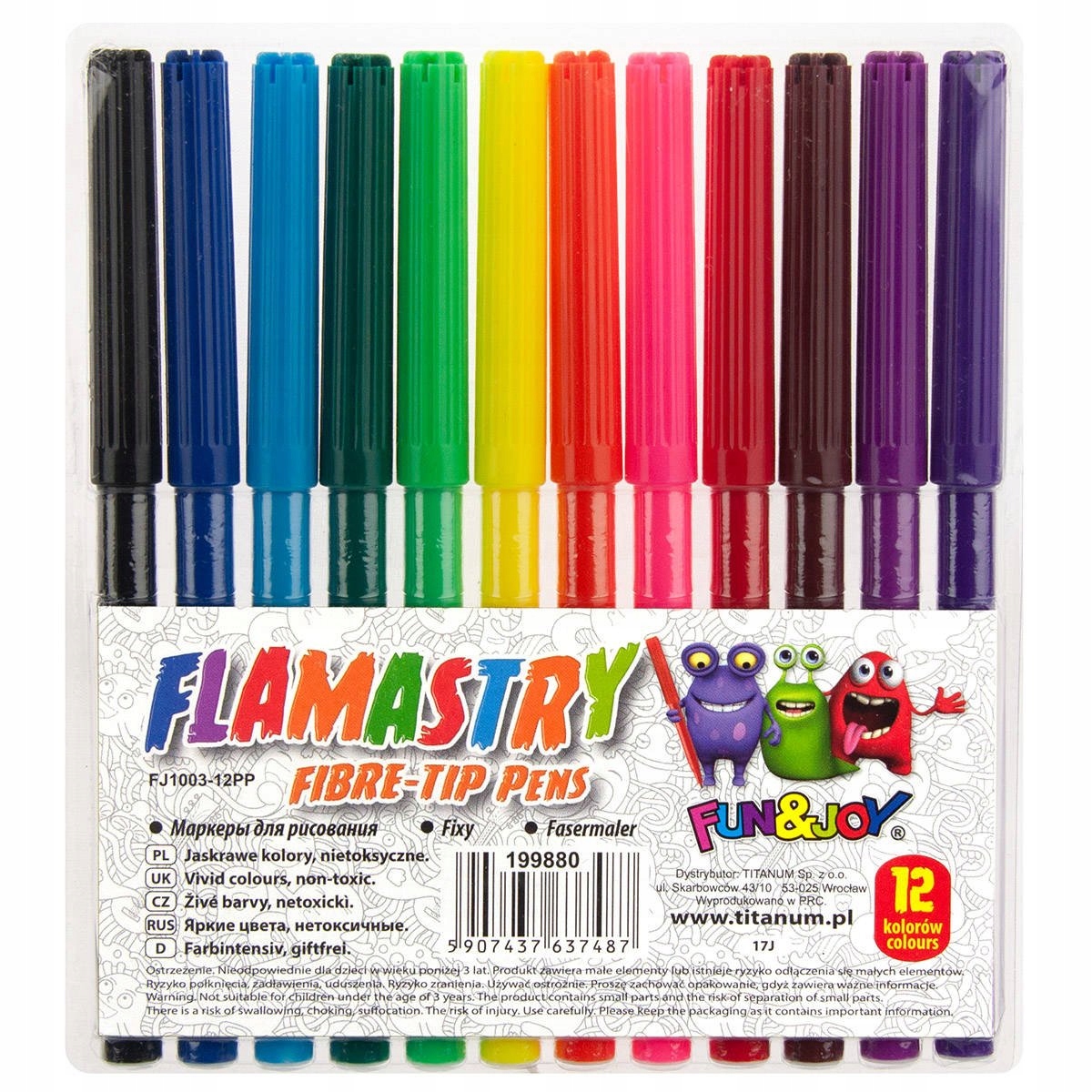 

Flamastry Fun&Joy mazaki pisaki