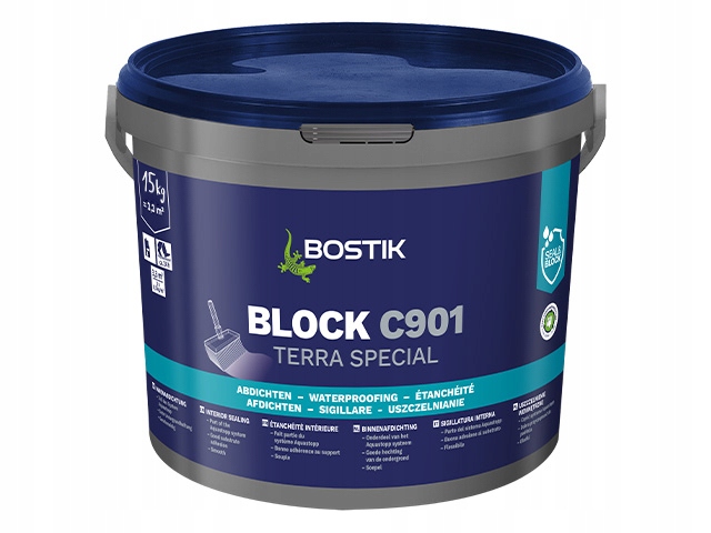 Bostik C901 Szybkowiążący szlam uszczelniający Zaprawa uszczelniająca 15kg