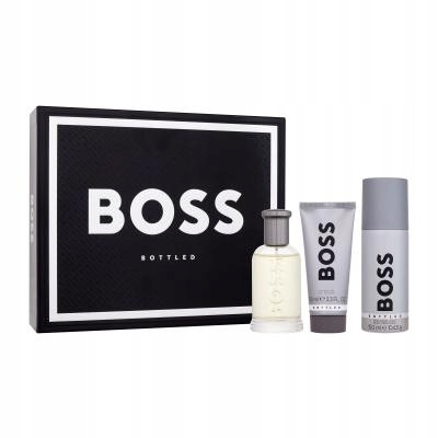 Sada Hugo Boss Bottled Edt sprej 100ml Sprchový Gel 100ml Deo sprej 150 Ml