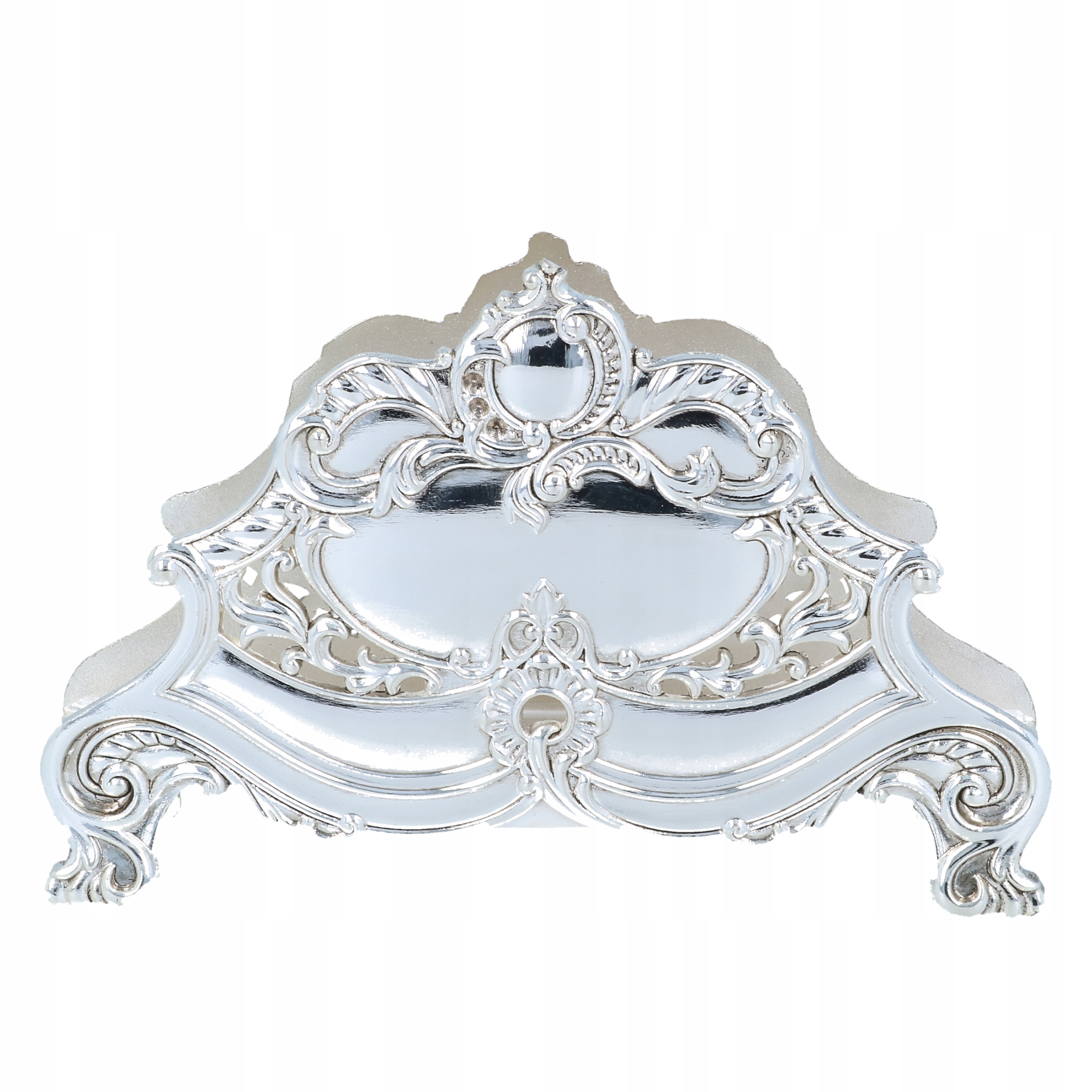 

Serwetnik metalowy Srebrny platerowany