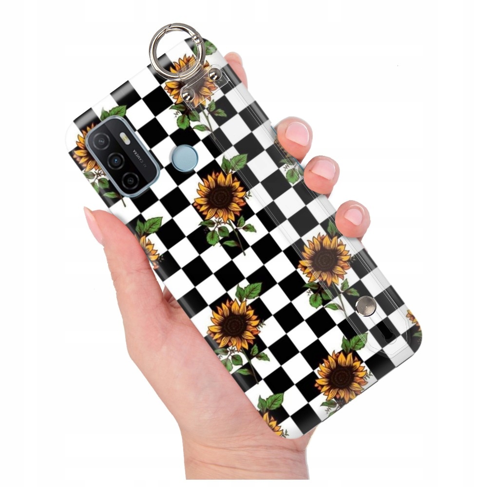 Puzdro Pre Oppo A53s Pásik Transp Ženské Mix vzorov